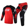 2022 Off-Road MX 180/360 Racing Motocross Jersey Pants Combo Black Red Gear Set For Honda Team Motorcycle Suit Kits