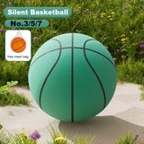 24CM Size 7 Bouning silent ball basketball mute ball basketball Football Full Foam Sports Toy Kids Adult Christmas Gift