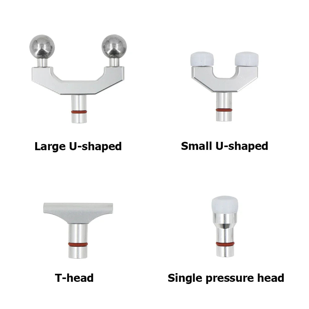 Top Quality Adjustable Spine Chiropractic Instrument 9 Level 4 Heads Electric Correction Gun Cervical Therapy Massager 2022