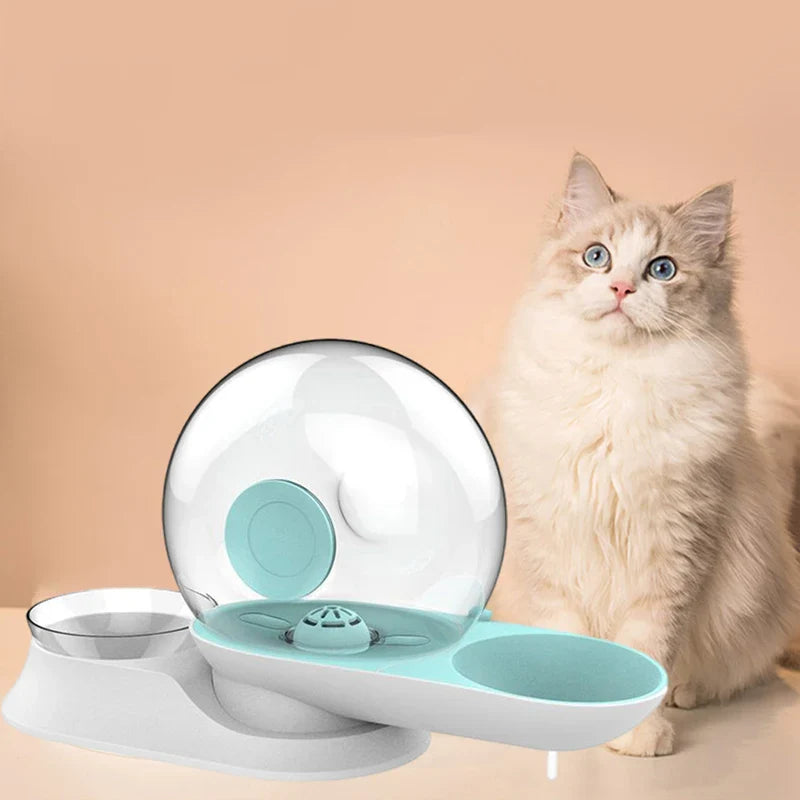 2.8 L Pet Automatic Feeder Large Drinking Bowl Cat Puppy Water Fountain Water Bowl for Dogs Pet Feeding and Watering Supplies