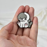 Anime Yogin Sharkitty Brooch Pins Enamel Brooches Badge Animation Derivatives Cartoon Pin for Backpacks, Clothes,Bags