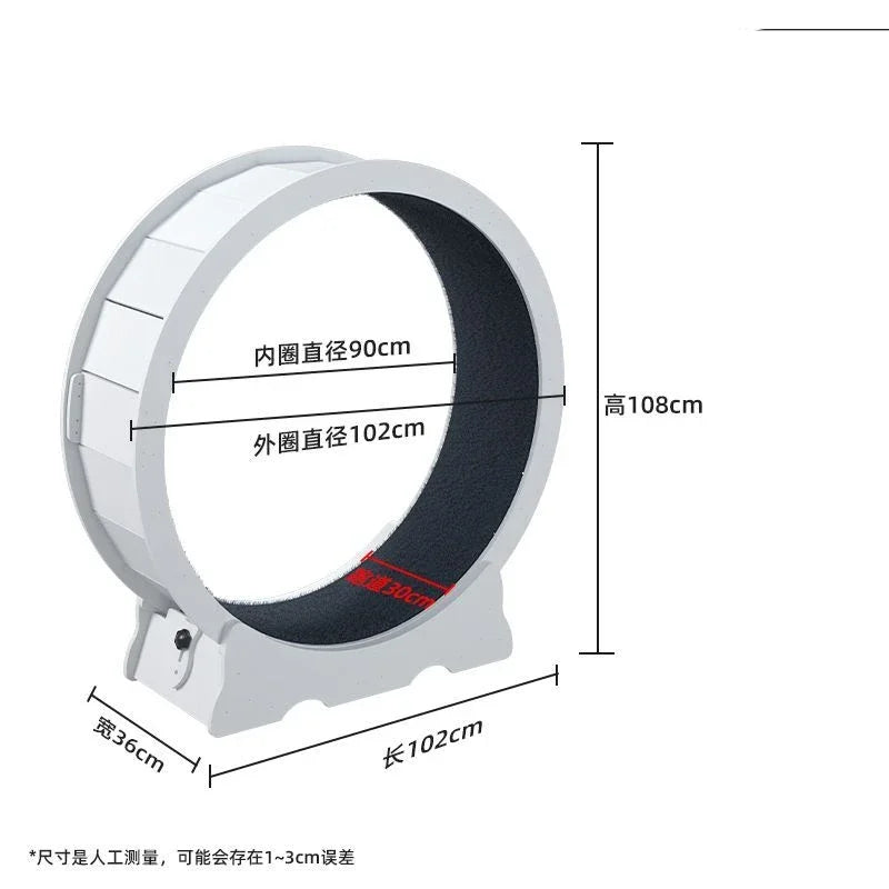 Interactive Cat Running Wheel for Indoor Exercise and Fun Training