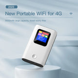 KuWfi Mobile Wifi Router 6000mAh Portable 3G 4G Lte Router 150Mbps Wireless Outdoor Pocket Wifi Hotspot With Sim Card Slot