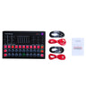 M9 Sound Card Live Broadcast Equipment Sound Card +Color Lights Compatible With Multi-Platform Live Singing