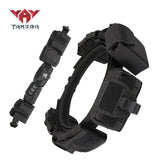 YAKEDA 6 in 1 Tactical Belt Waist Bag Outdoor Multifunction Climbing Storage Bag Hunting Pouch Belt Pocket Bag