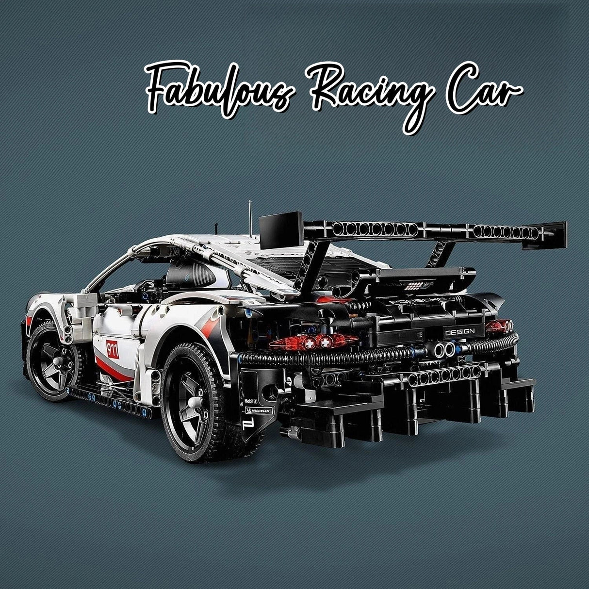 Get Your 1580pcs Roadster Building Blocks RacingCar Model Technical DIY Gifts Assembly City Mechanical Supercar For Christmas