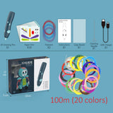 Wireless 3D Doodle Pen for Kids - Low Temp Creative Art Tool for Fun Crafts and Learning