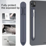 Tablets & e-Books Case Protective Cover Self-adhesive Magnetic Silicone Touch Pen Slot Case Holder for Apple Pencil