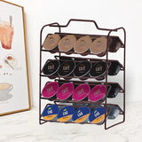 32pcs Coffee Capsule Holder Coffeeware Teaware Storage Rack Portable Capsule Coffee Storage Box Capsule Rack Coffee Accessories