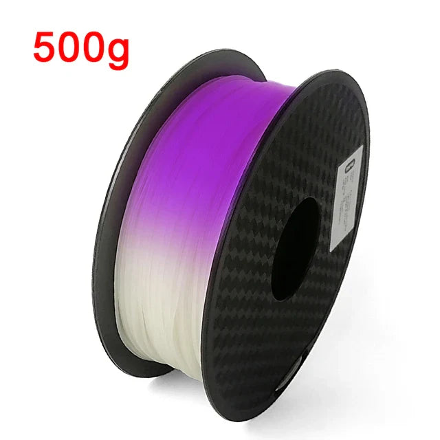 1.75mm Filament 1kg/500g/250g PLA Color Change With Sunlight Sublimation 3D Printing Material 3d pen Filament UV Resin