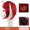 MEIFAN Synthetic False Bangs Clip-In Bangs Extension Natural Neat Fake Fringe Topper Hairpiece Invisible Clourse Hairpieces