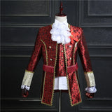 European style palace uniform, prince's men's clothing, South Korean general, British royal portrait, men's Korean costume,