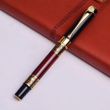 1 Piece Metal Chinese Style Creative Imitation Wood Grain Fountain Pen Stationery