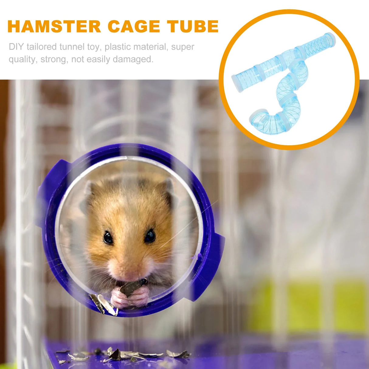 Hamster Tunnel Tubes Tunnels Cage Tube S And Accessories Pipeguinea Hideout Mouse Smalladventure Playground