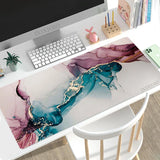 Mouse Pad Gamer Fashion Marble XL Computer Home Large Mousepad XXL Mechanical Keyboard Pad Non-Slip Office Accessories Mice Pad