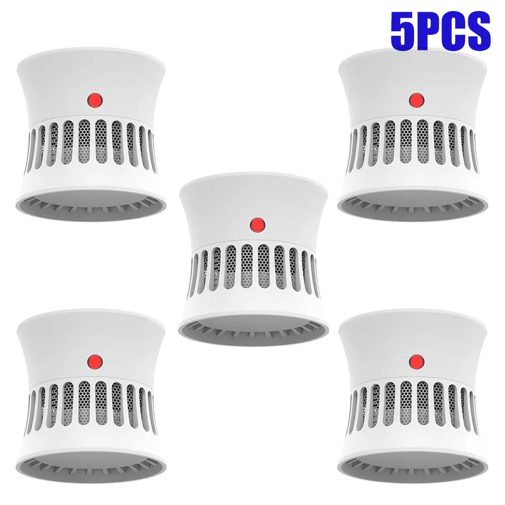 CPVAN  Smoke Detector 85db Sound Independent Fire Alarm Home Security System Smokehouse Security Protection Smoke Alarm Sensor