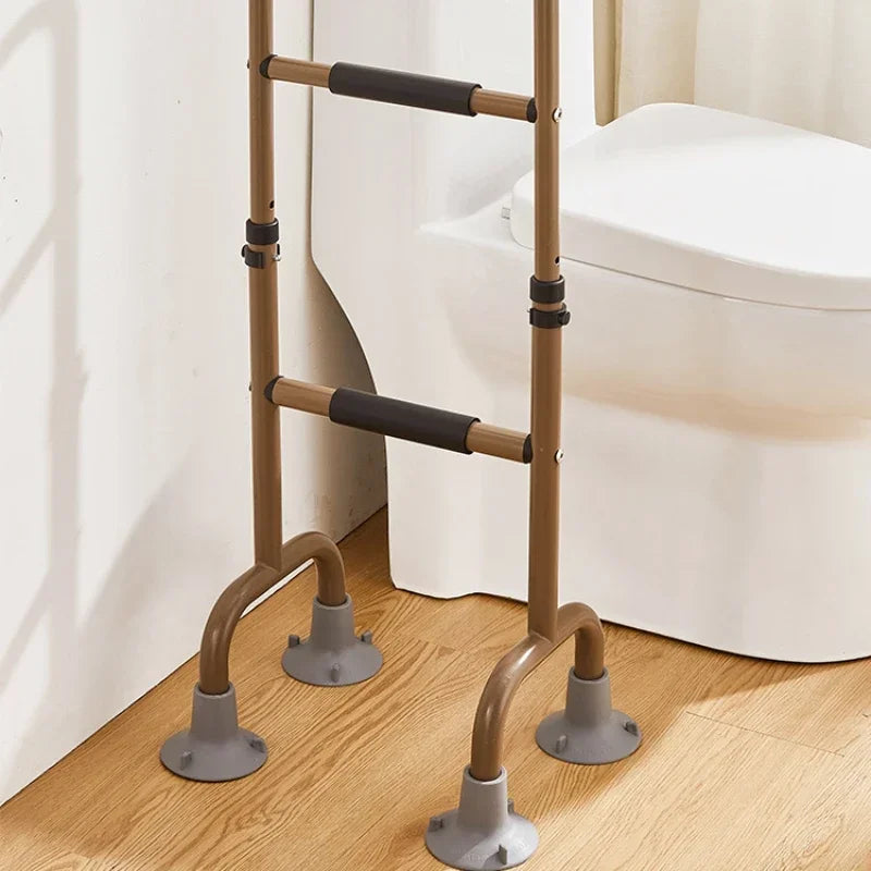 Non-perforated Handrail Railings Crutches Get-up Aids Walkers for Elderly Home Bed Frame Handles Mobility Aids Strong Durable