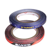 1cm*25M SANWEI Table Tennis Racket Edge Tape Side Protector Original TARGET National Ping Pong Bat Protective Tape Accessories