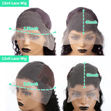 13x4 Transparent Lace Frontal Wig 250 Density 30 Inch Straight Lace Front Wigs 13x6 HD Human Hair Lace Frontal Wig For Women