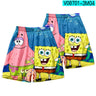 Anime Patrick Star shorts Boys Sports Shorts Fitness Basketball Beach Pants Squidward Tentacles Travel College Casual Gym shorts