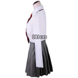 Anime Call of The Night Asai Akira Cosplay Costume White Blouse Skirt School Uniform Outfit Yofukashi No Uta Halloween Party