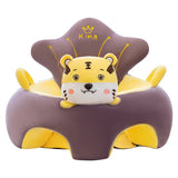 Baby Sofa Support Seat Cover Plush Chair Learn To Sit Comfortable Cartoon Toddler Nest Puff Wash No Stuffing Cradle