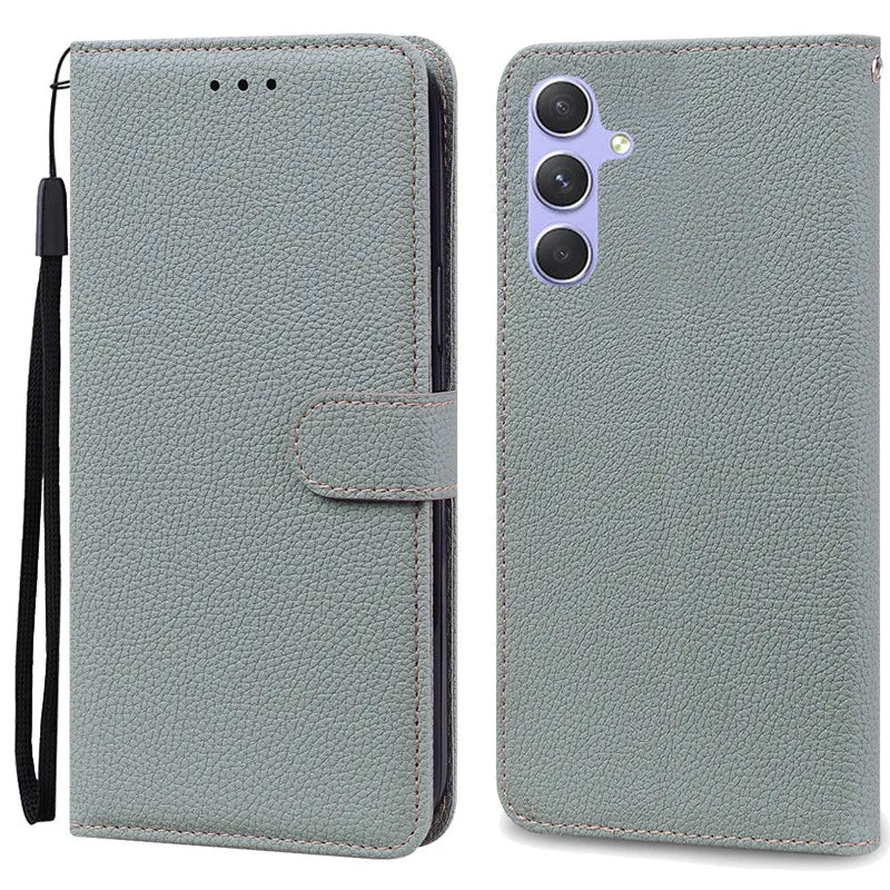 A24 A34 A54 Case For Coque Samsung Galaxy A34 Case Leather Wallet Flip Case For Samsung A54 5G GalaxyA54 A 34 A24 Phone Cases