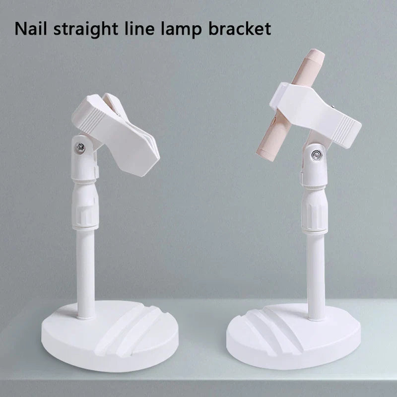 1 Pcs Nail Art Phototherapy Holder Dryer Machine Uv Light Lamp Bracket Rotatable Foldable Mobile Phone Can Be Placed