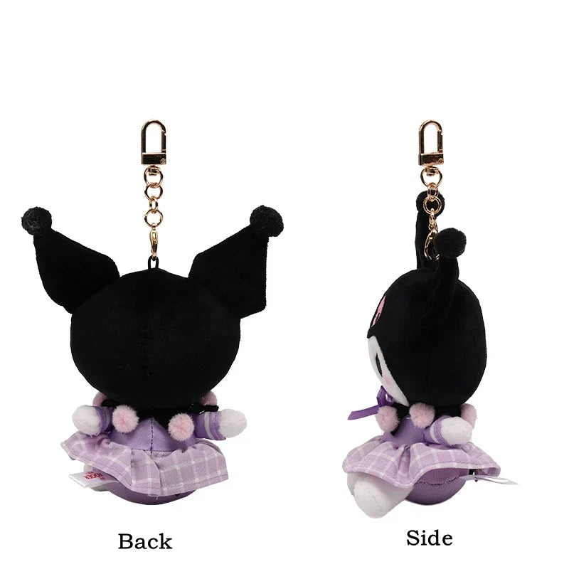 Sanrio Plush Toys Fantasy Cinnamoroll Kuromi Pendant Bag Accessories Keychain Bag Car Pendant Valentine's Day Gift