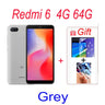 Original Smartphone Xiaomi Redmi 6A 3+32Gb Wholesale Xiaomi Mobile Phones Unlocked Android Google Play Redmi 6 Global Frimware