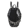 Bat Wings Ita Backpack Enamel Pin Display Shoulder Bag Goth Pin Collector Female Small Clear School Bag Punk Ita Purse Bag