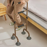 Non-perforated Handrail Railings Crutches Get-up Aids Walkers for Elderly Home Bed Frame Handles Mobility Aids Strong Durable