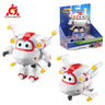 Super Wings 5 Inches Transforming Jett Dizzy Donnie Deformation Airplane Robot Action Figures Transformation Animation Kid Toys