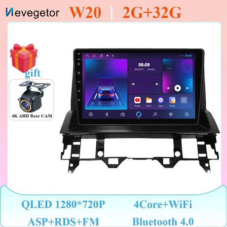 For Mazda 6 2002 2003 2004 2005 2006 2007 2008 WIFI 7862CPU Android 13 All In One Car Multimedia Player Intelligent System