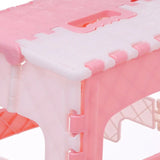 Folding Step Stool Portable Chair Seat For Home Bathroom Kitchen Garden Camping Chair