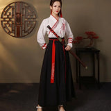 Chinese Hanfu Dress Women Clothing Vintage Ethnic Style Fashion Clothes Elegant Streetwear Casual Chinese Traditional Dress