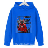 Skibidi Toilet Hoodie Hot Game Kids Cartoon Sweatshirts Tops Casual Boys Girls Pullovers Long Sleeve Children Sportwear