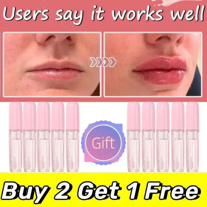 Original Instant Volumising Lip Essential Oil Increase Lips Elasticity Reduce Fine Lines Nourishing Sexy Lip Care Plump Serum