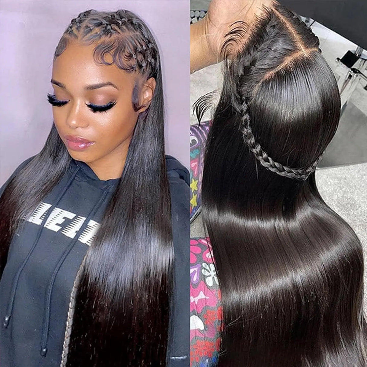 13x6 Lace Frontal Wig HD Transparent Lace Front Human Hair Wigs Straight Bling Hair Remy Bleached Knots 13x4 Lace Wigs For Women