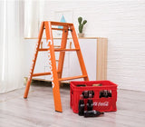 Modern Step Ladder 2 or 3 Step Aluminium Folding Ladder Portable Slim Step Stool Safety Household Stepladder with Milti-fuction