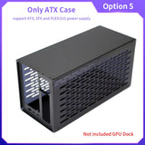 Thunderbolt-compatible GPU Dock TH3P4G3mini Graphics Card USB3.0 Extended PCI-E X16 Interface 60W PD Charging with Bracket