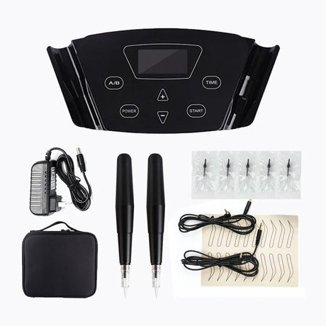 Digital Permanent Makeup Eyebrow Tattoo Machine Kit With Control Panel-BIOMASER P300 Micropigmentation Microblading Tattoo Pen