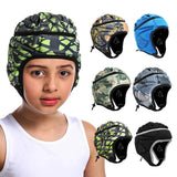 Rugby Soft Helmet Soccer Headgear Football Headguard for Children Safety Sports Helmet