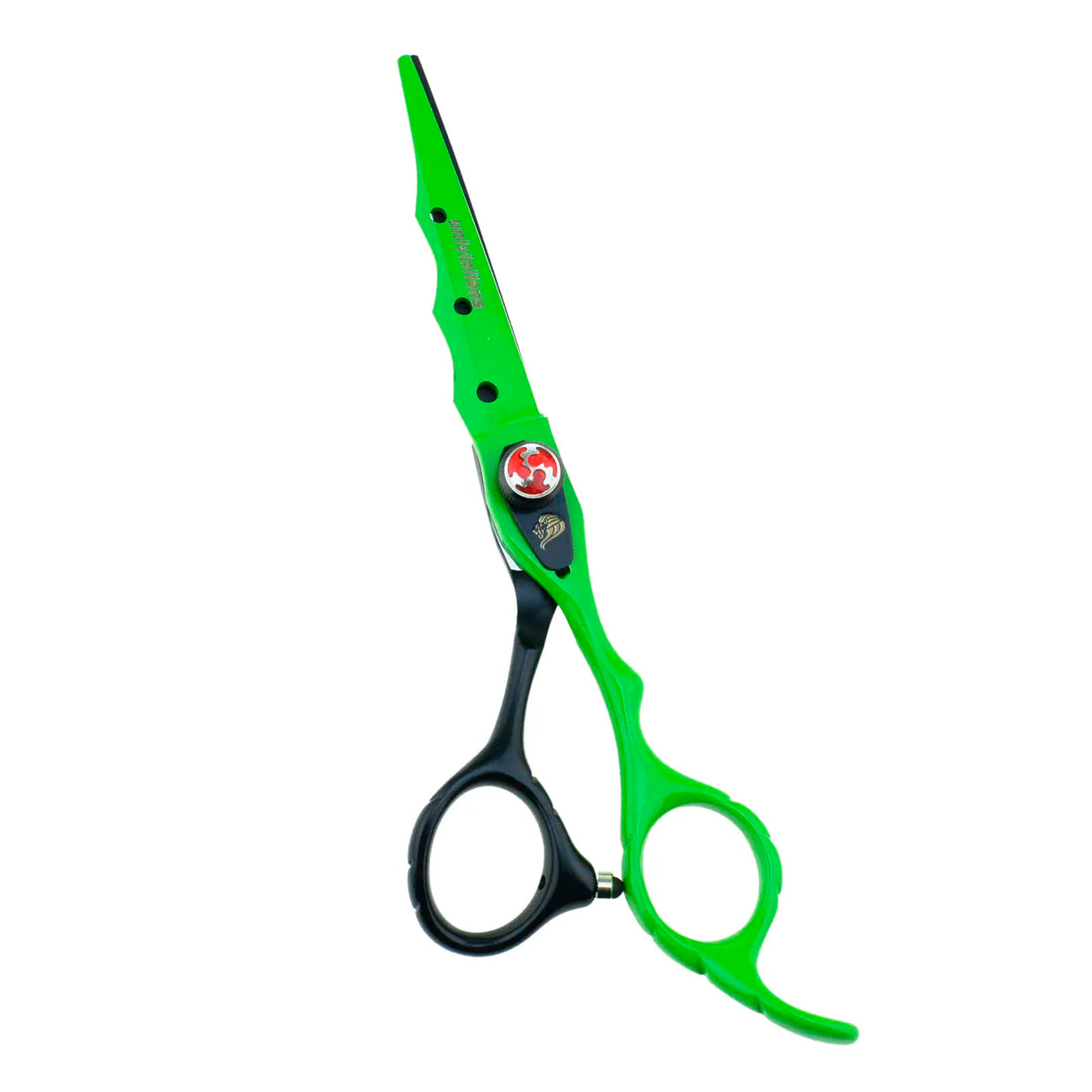 6" Black Green Hair Scissors Barber Hairdressing Tools Barber Thinning Shears Japanese Hair Cutting Scissors Salon Barbersupply