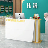 Bar Counter Cashier Counter Simple Modern Supermarket Shop Small Clothing Beauty Salon Barber Shop Hair Salon Reception Desk