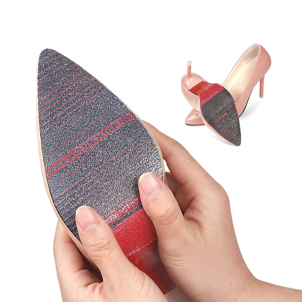 Non-slip Shoe Sole Protector Sticker Tape for Sandals High Heels Shoes Self-Adhesive Ground Grips Wear-resistant Outsole Insoles