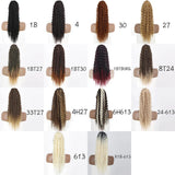 Synthetic Curly Ponytail Extensions Clip In Drawstring Ponytail Wig Long 26Inch Water Wave Afro Pony Tail Women Hairpiece False