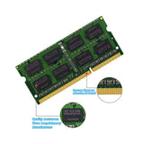 Kingston memory Laptop Ram DDR3L DDR3 8GB 4GB 1333Mhz 1600Mhz 1866Mhz SO-DIMM PC3-10600 12800 14900 Notebook DDR3 DDR3L