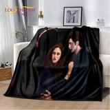 The Twilight Saga HD Printed Soft Plush Blanket,Flannel Blanket Throw Blanket for Living Room Bedroom Bed Sofa Picnic Cover Kids