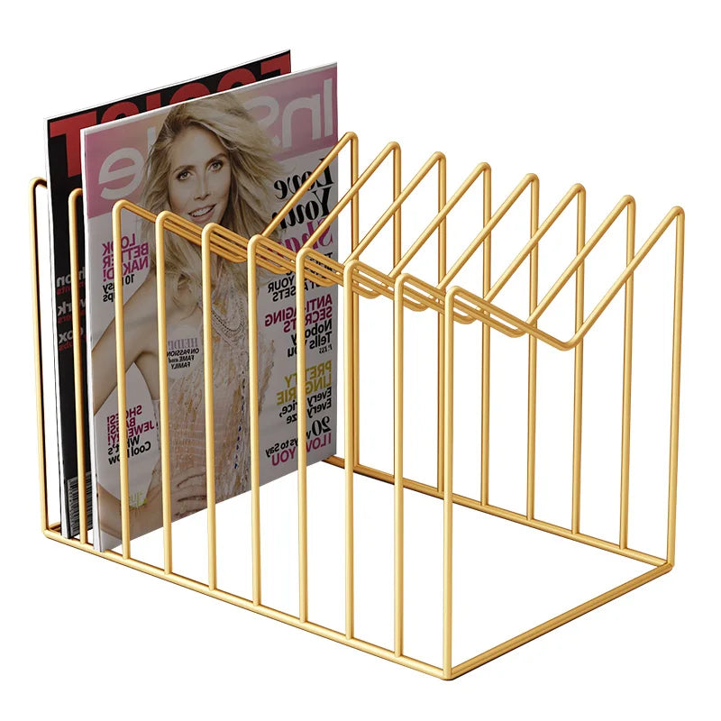 Metal Bookends Magazine Racks Sideboards Display Organizer Bedroom Filing Bookcase Modern Mobile Estanteria Modular Furniture